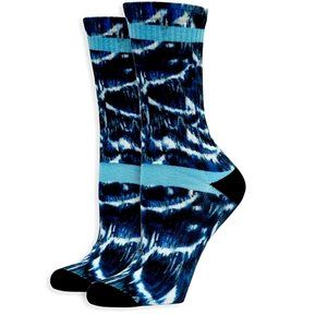 SOLE OPTIONS Blue Ruin Crew Sock Tye Dye